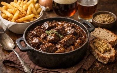 Carbonade flamande authentique : recette facile et fondante