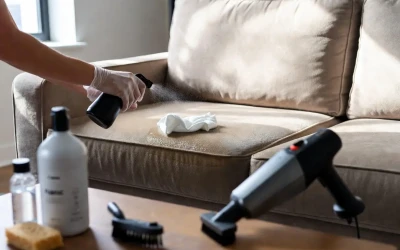 Nettoyer un Canapé en Tissu : 5 Astuces Miracle (Pro et Facile)
